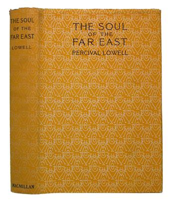 LOWELL, PERCIVAL. The Soul of the Far East.  1911.  In dust jacket.